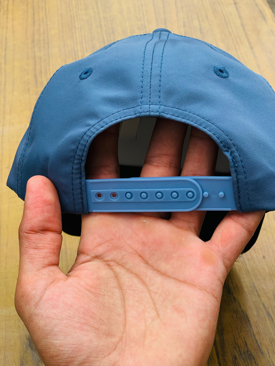 " Premium Blue Black Trucker Cap "