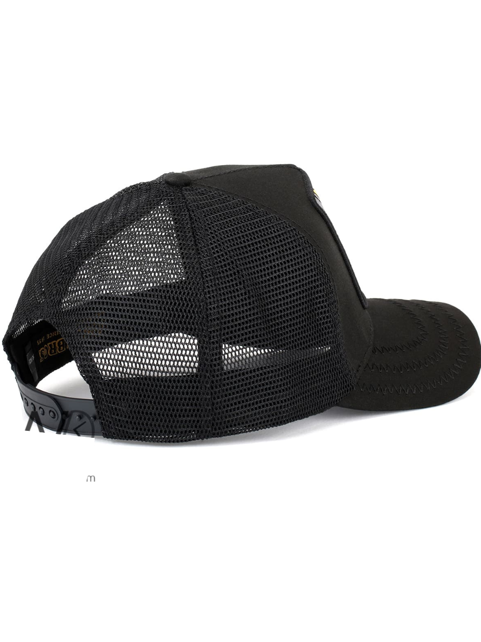 Horse Trucker Mesh Cap Black