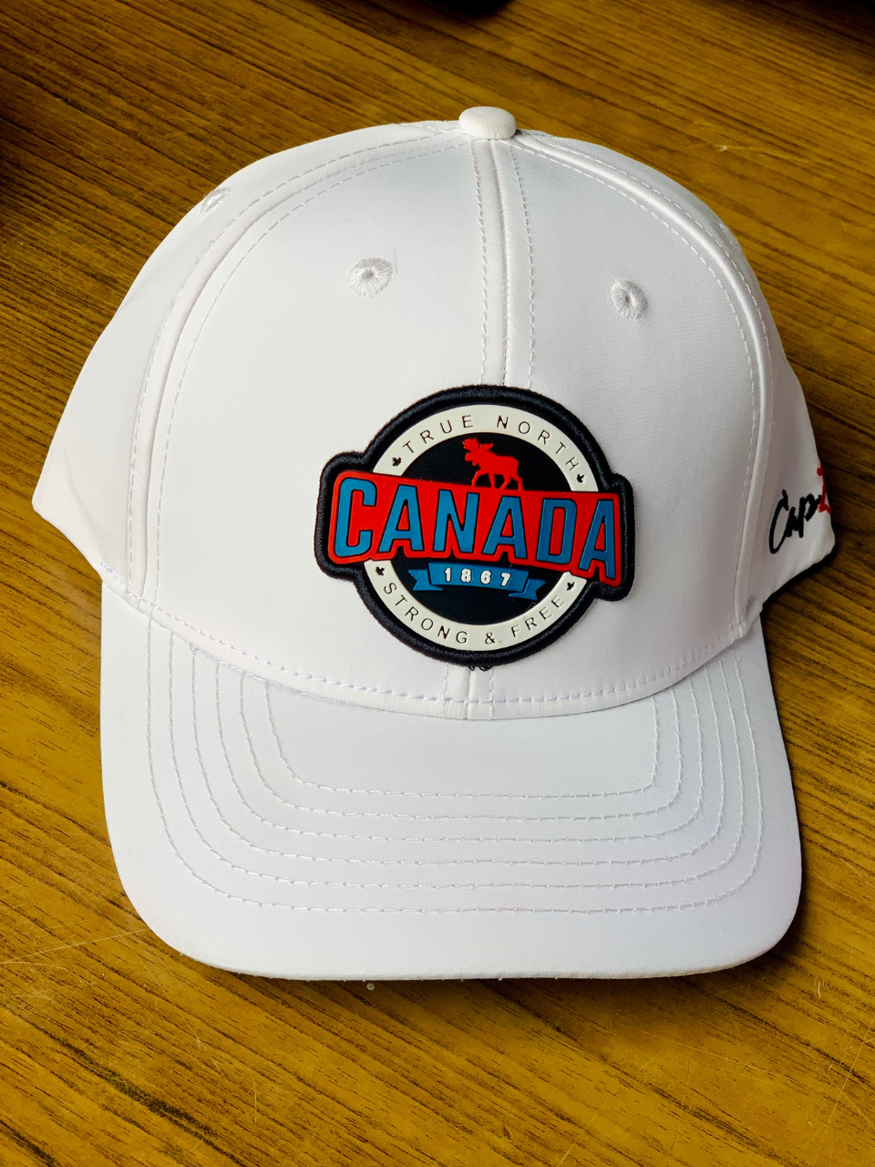 " CANADA " White Cap