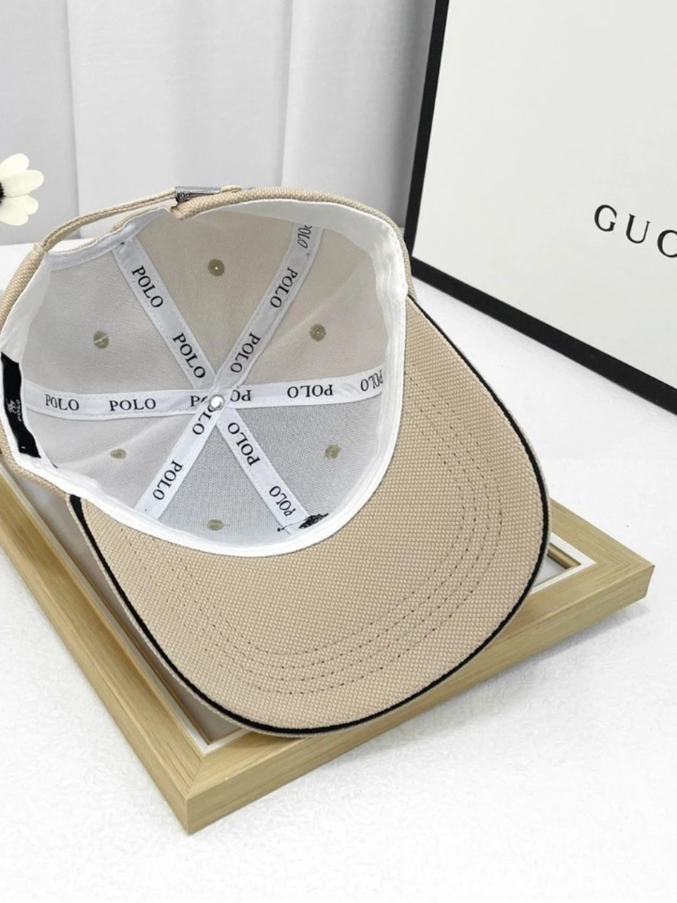 " Polo Beige Cap "