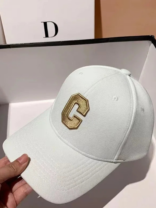 C " Premium White Cap "