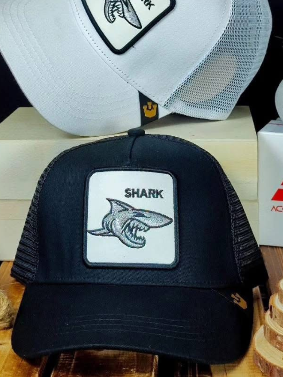 " Premium Shark Net Cap "