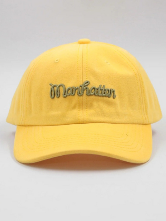 Premium Yellow "Manhatton Cap "