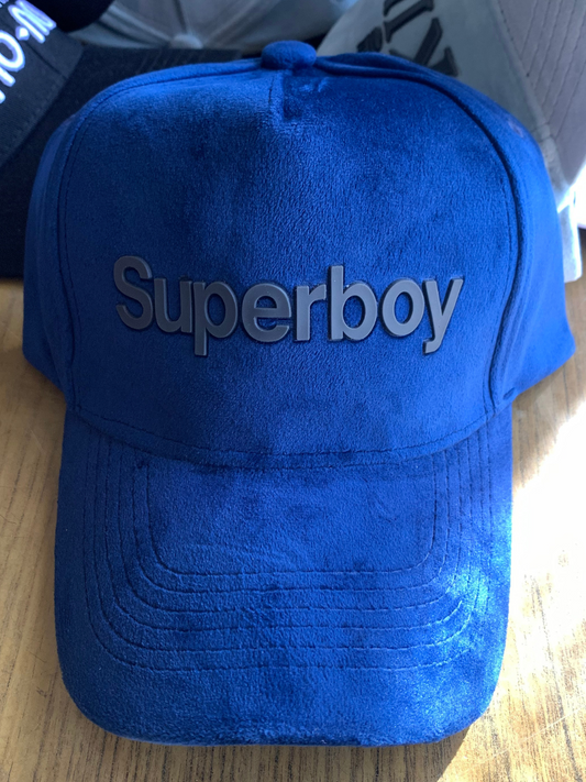 Super boy Blue Suede cap