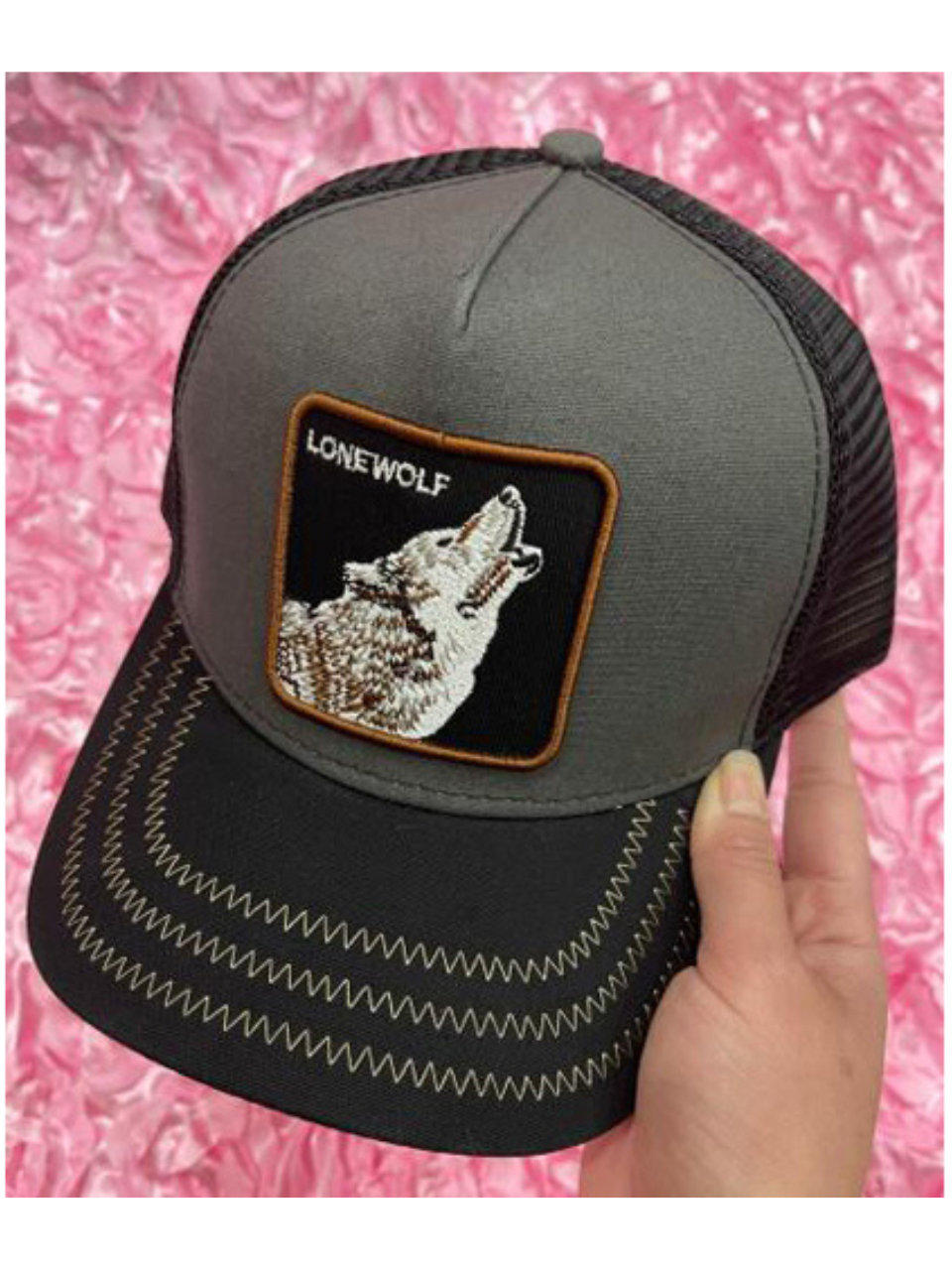 Lone Wolf " Net Cap "